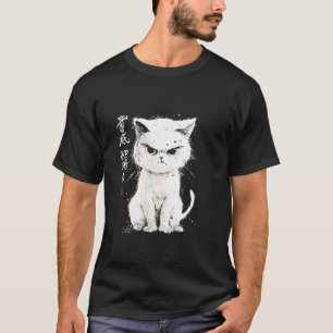 Mürrische dicke Katze japanische Kunst legendäre s T-Shirt