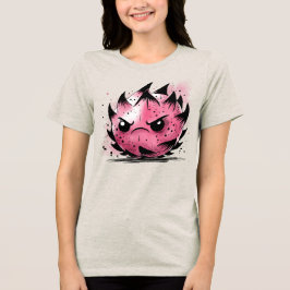 Mürrische Drachenfrucht Tri-Blend Shirt