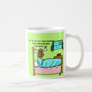 Mürrische Elch-"guter Morgen-" Tasse - besonders
