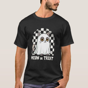 Mürrische Geistkatze Schnurren oder Verabreichen L T-Shirt