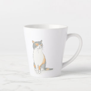 Mürrische Katie latte Tasse