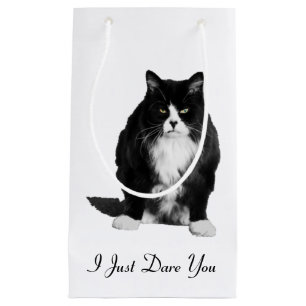 Mürrische Katzen-Geschenk-Tasche Kleine Geschenktüte