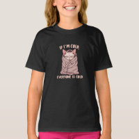 Mürrische Sphynx-Katze Kalter Humor Illustration