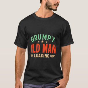 Mürrischer alter Mann T-Shirt