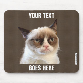 Mürrischer Cat™ Entwurf Ihr eigenes Mousepad