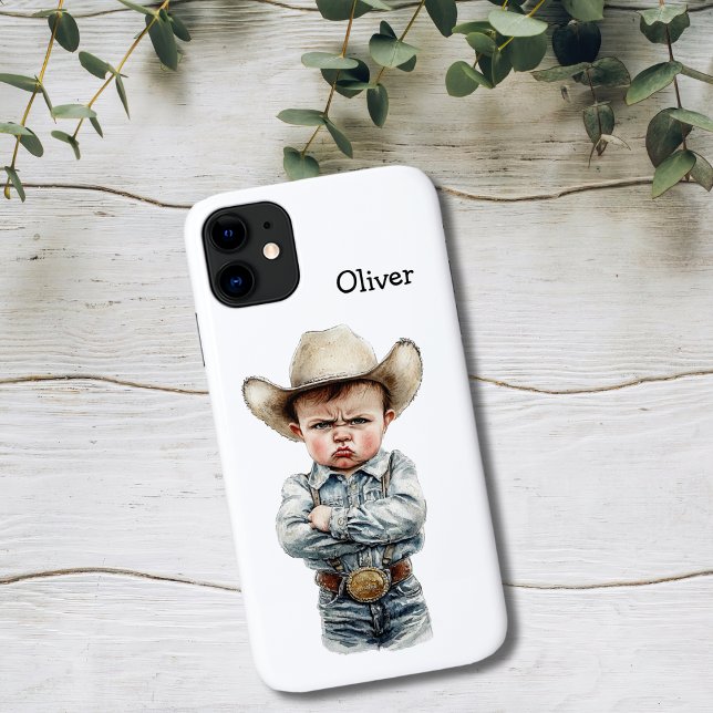 Mürrischer Cowboy Case-Mate iPhone Hülle (Von Creator hochgeladen)