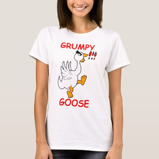 Mürrischer Gans-T - Shirt (Vorderseite)