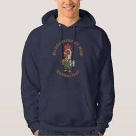 Mürrischer Hahn – Professioneller Napping-Enthusia Hoodie