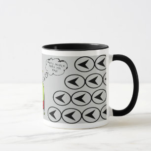Mürrischer Marsmensch Tasse