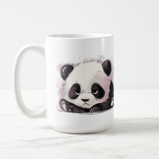 Mürrischer Panda Kaffeetasse