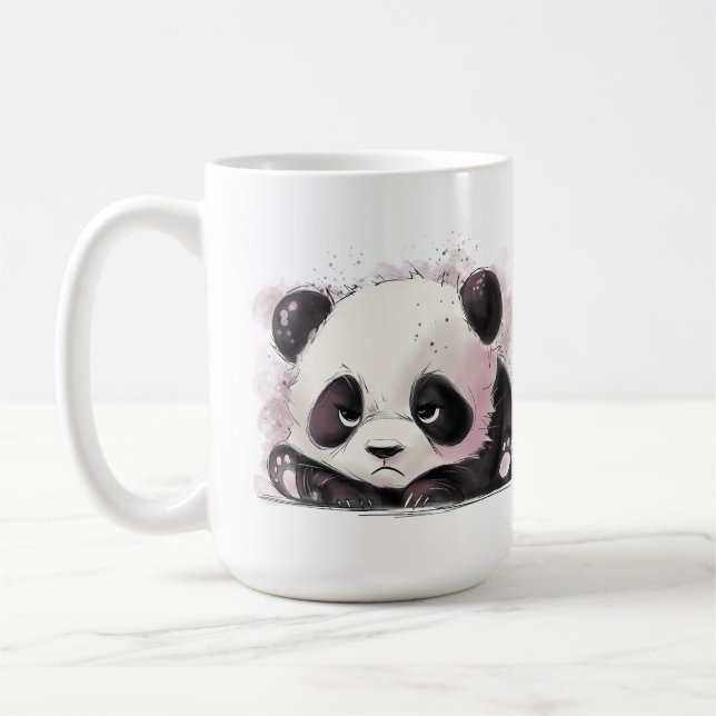 Mürrischer Panda Kaffeetasse (Links)
