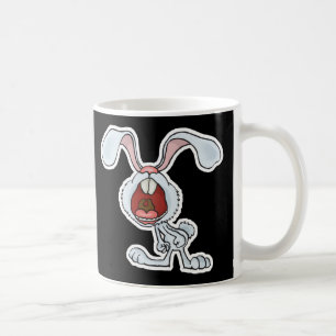 mürrischer schreiender Hase Kaffeetasse