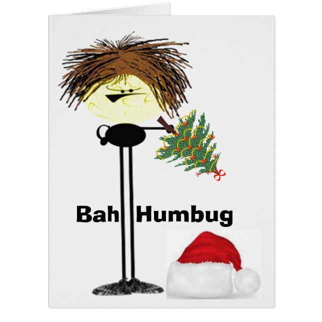 Mürrischer Typ bah Humbug (Vorderseite)