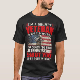 Mürrischer Veteran T-Shirt