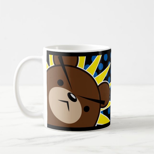 Mürrisches Bärn-Brüllen Kaffeetasse (Links)