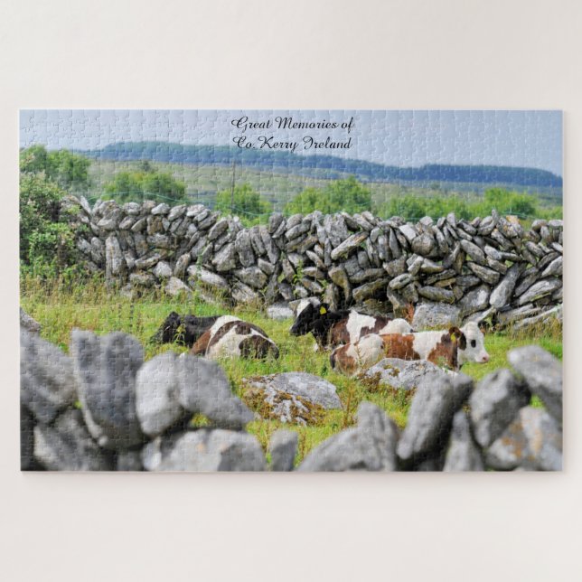Murs de pierre de Kerry. Jigsaw Puzzle (Horizontal)