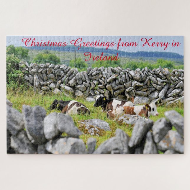 Murs de pierre de Kerry. Jigsaw Puzzle (Horizontal)