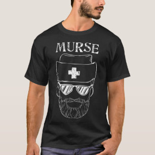 Murse Nurse Man Funny Tshirt gift for Male Nurse M