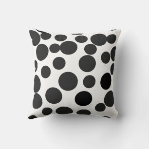 Murugi Decor Coussin à pois 