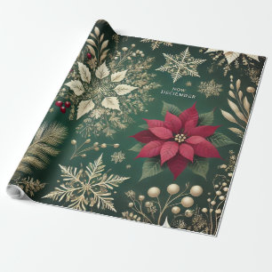 Murugi Dekor Elegantes, glänzendes Wrapping Paper Geschenkpapier