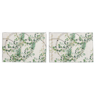 Murugi Luxe Beddings Golden Grove Pair Kissenbezug