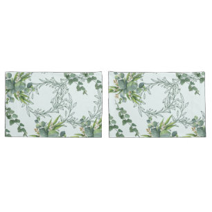 Murugi Luxe Beddings Verdant Harmony Pair Kissenbezug