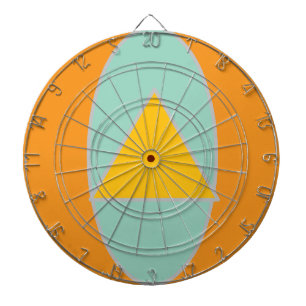 Murugi Sports & Innen Sunset Prism Dartscheibe