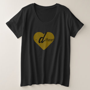 Murugi trägt eine andere weibliche Plus-Größe Große Größe T-Shirt