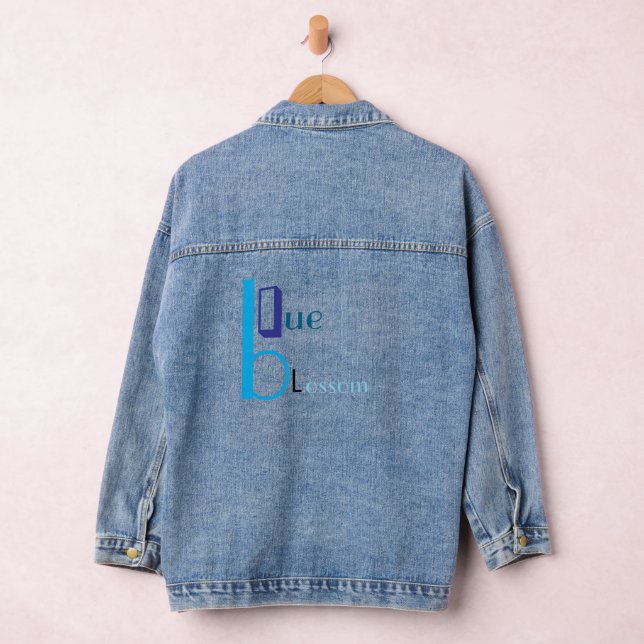 Murugi Wear Blue Blossom Women's Jeansjacke (Hangar)