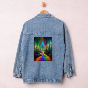 Murugi Wear Women's Denim Jacket (Jean Jacket) Jeansjacke