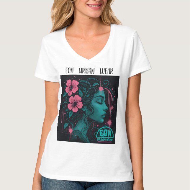 MUSA DE LAS FLORES T-Shirt (Vorderseite)