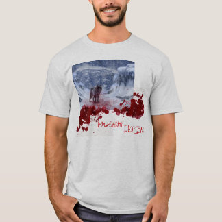Musashi entwirft den Wolf T-Shirt