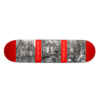 Musashi entwirft Durers Apokalypse Skateboard