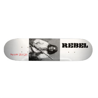 Musashi entwirft Geronimo Skateboard