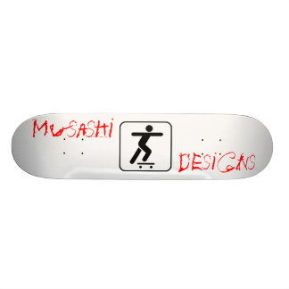 Musashi entwirft Stickpusher Skateboard