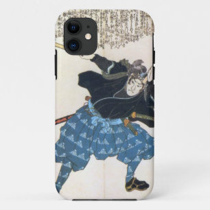Musashi Miyamoto 宮本武蔵 mit zwei Bokken Case-Mate iPhone Hülle