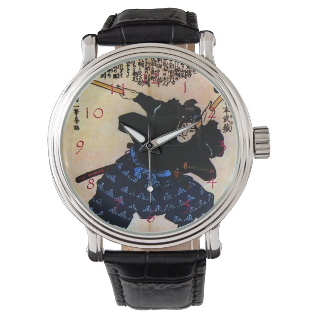 Musashi Miyamoto beobachten Armbanduhr (Vorderseite)