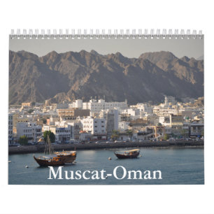 Muscat-Oman-Kalender Kalender