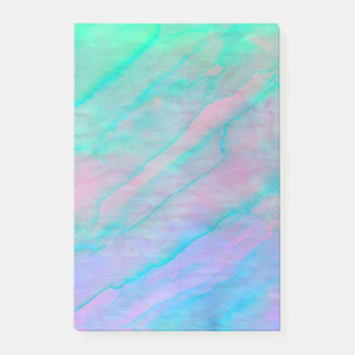 Muschel Abalone Wasserfarbe Perlmuschel Post-it Klebezettel