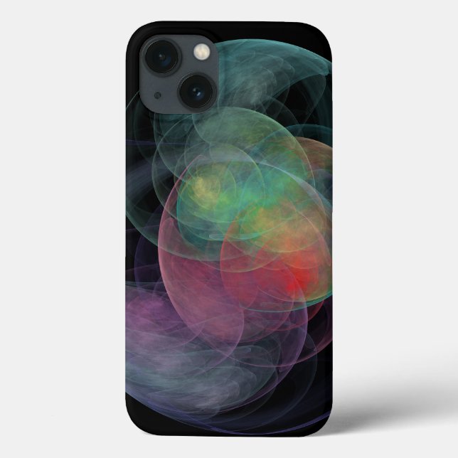 Muschel abstrakt Art Space Case-Mate iPhone Hülle (Rückseite)