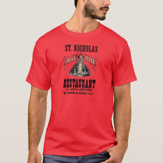 Muschel-Austern-Vintage Anzeige T-Shirt