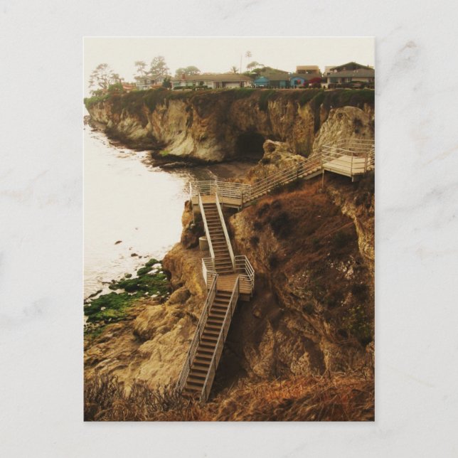 Muschel Beach Postkarte (Vorderseite)