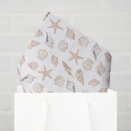 Muschel-Dekor-Tissue-Papier, Strand Küste Seidenpapier