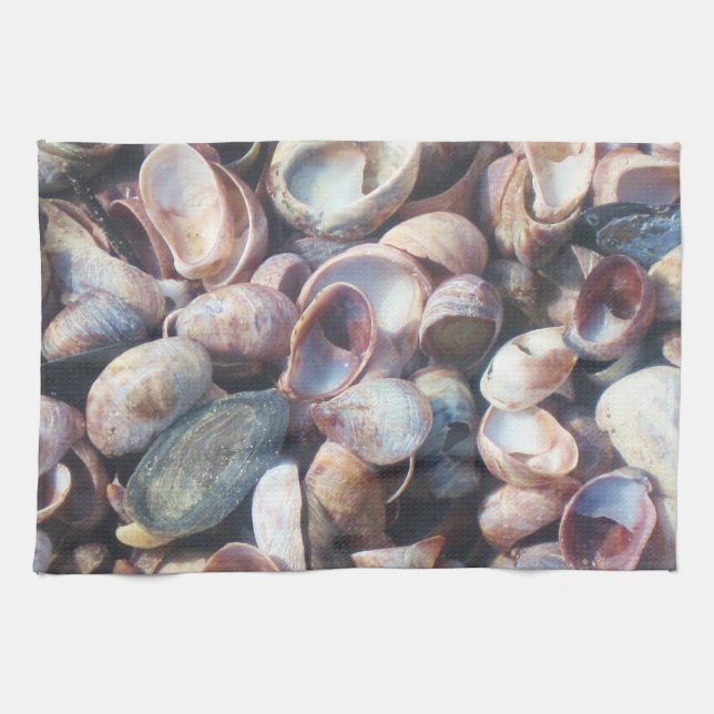 Muschel Diwanbett Handtuch (Horizontal)