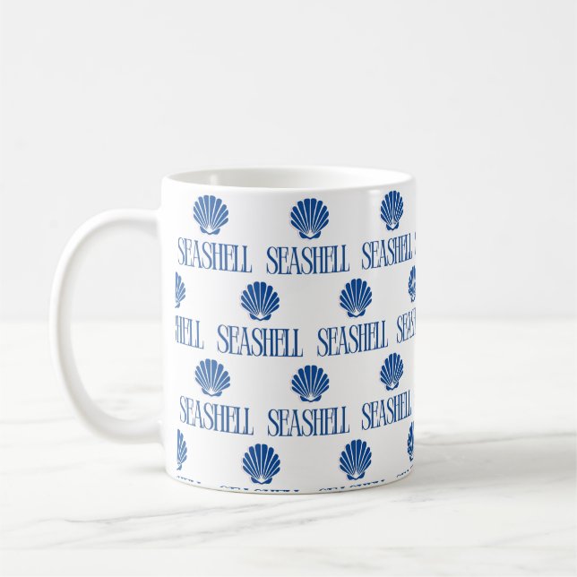 Muschel Kaffeetasse (Links)