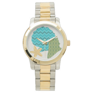 Muschel kopiert II Armbanduhr