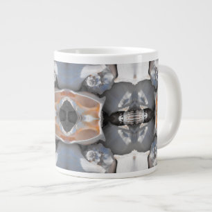 Muschel Muster Jumbo-Tasse