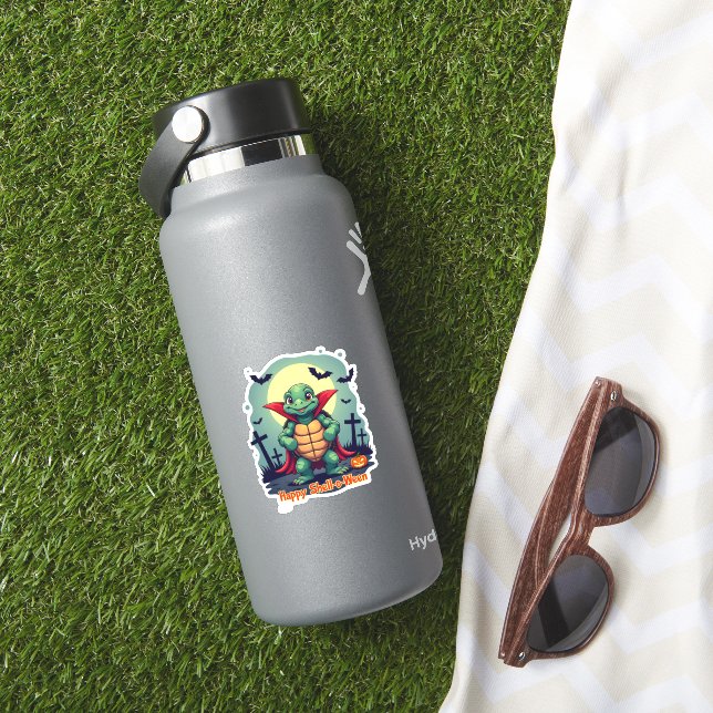 Muschel-o-Ween Turtle Aufkleber (HydroFlask Insitu)