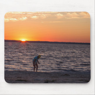 Muschel-Sammeln Mousepad