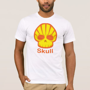 Muschel-Schädel T-Shirt